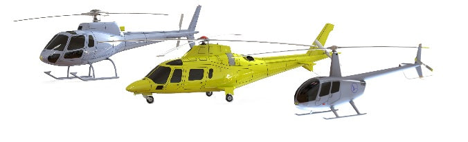 helicopter scale model 1:32