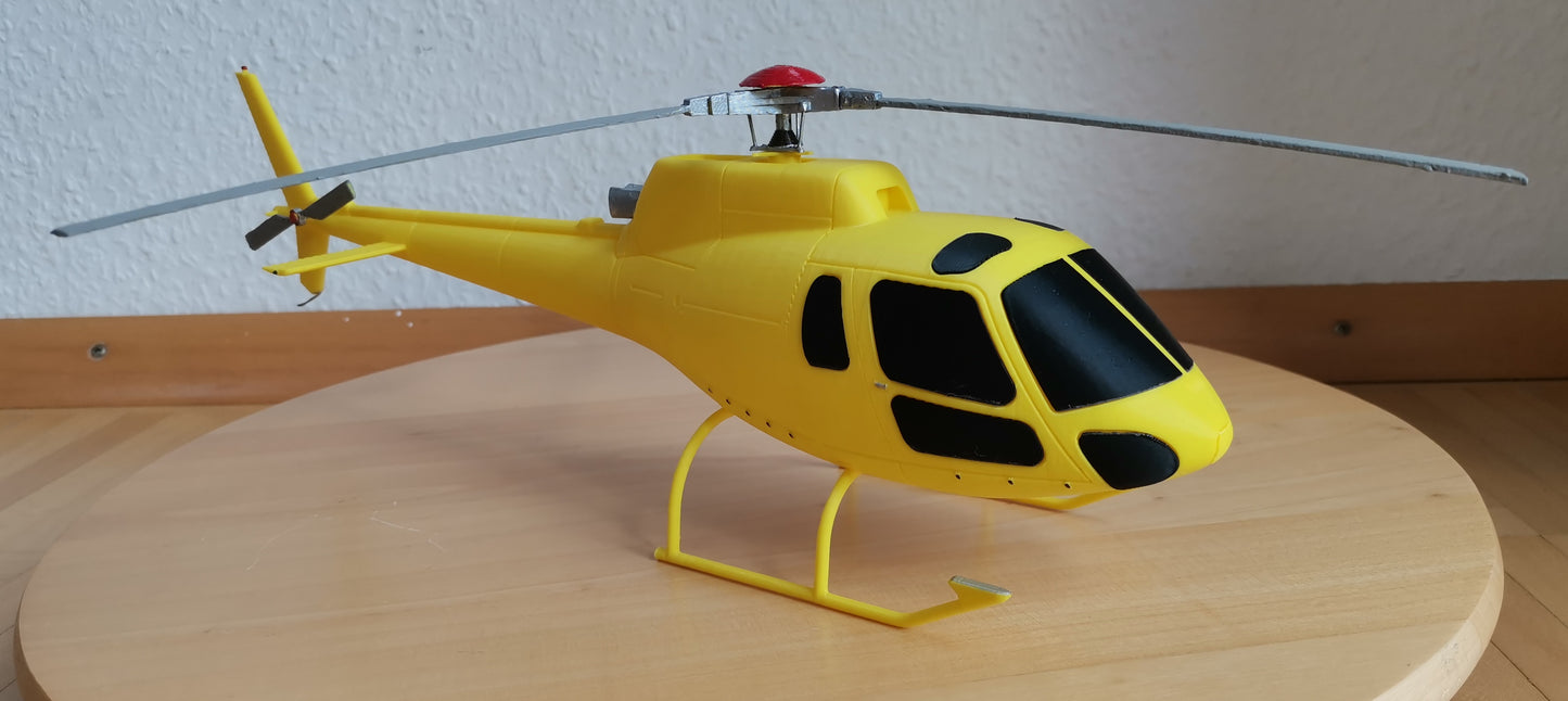AS350 (H125) Écureuil helicopter model kit