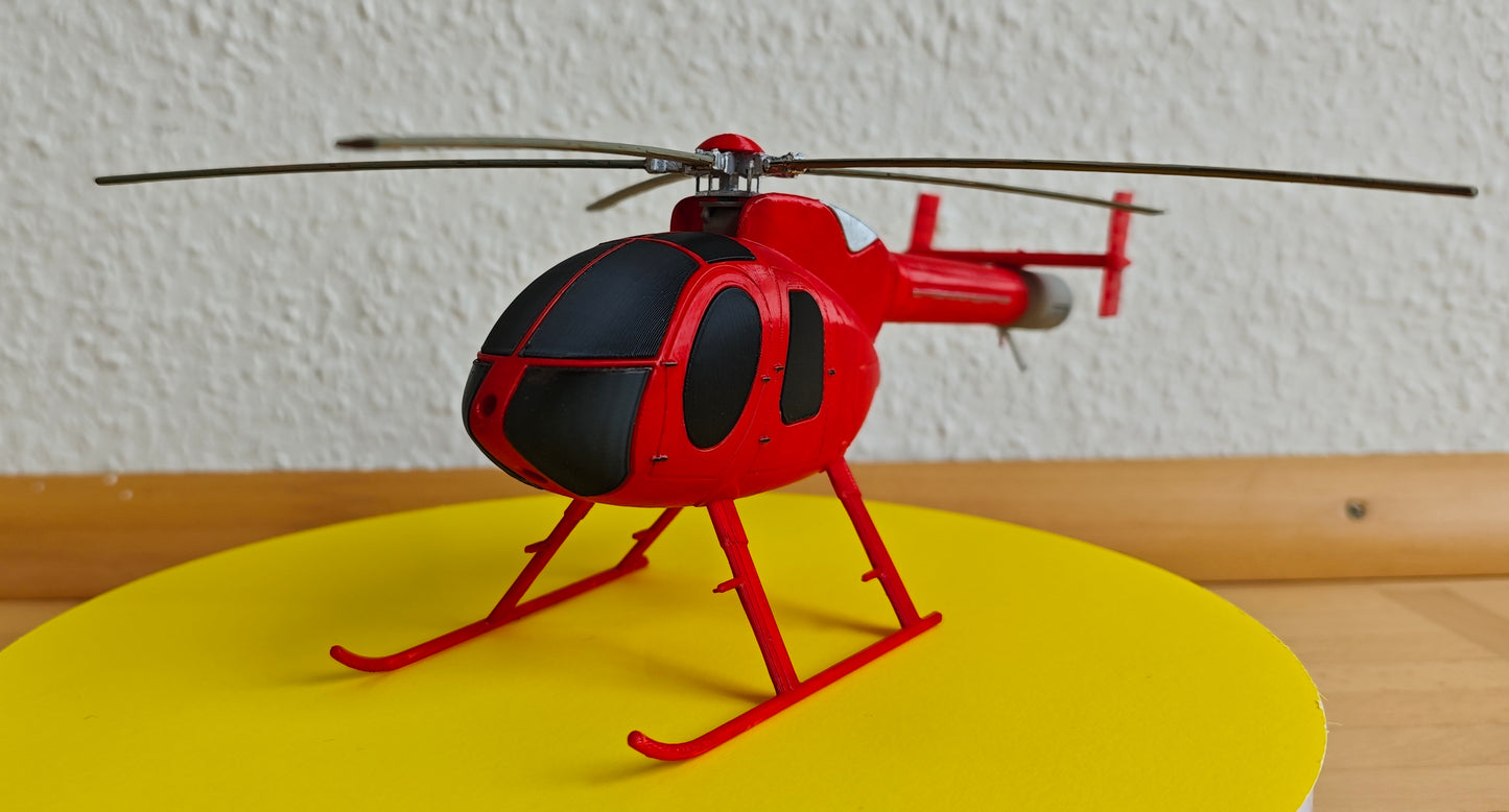 MD520 helicopter model kit