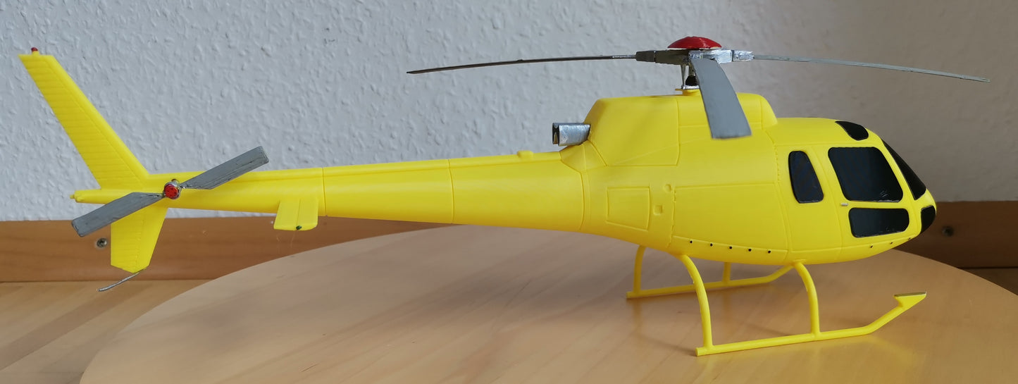 AS350 (H125) Écureuil helicopter model kit