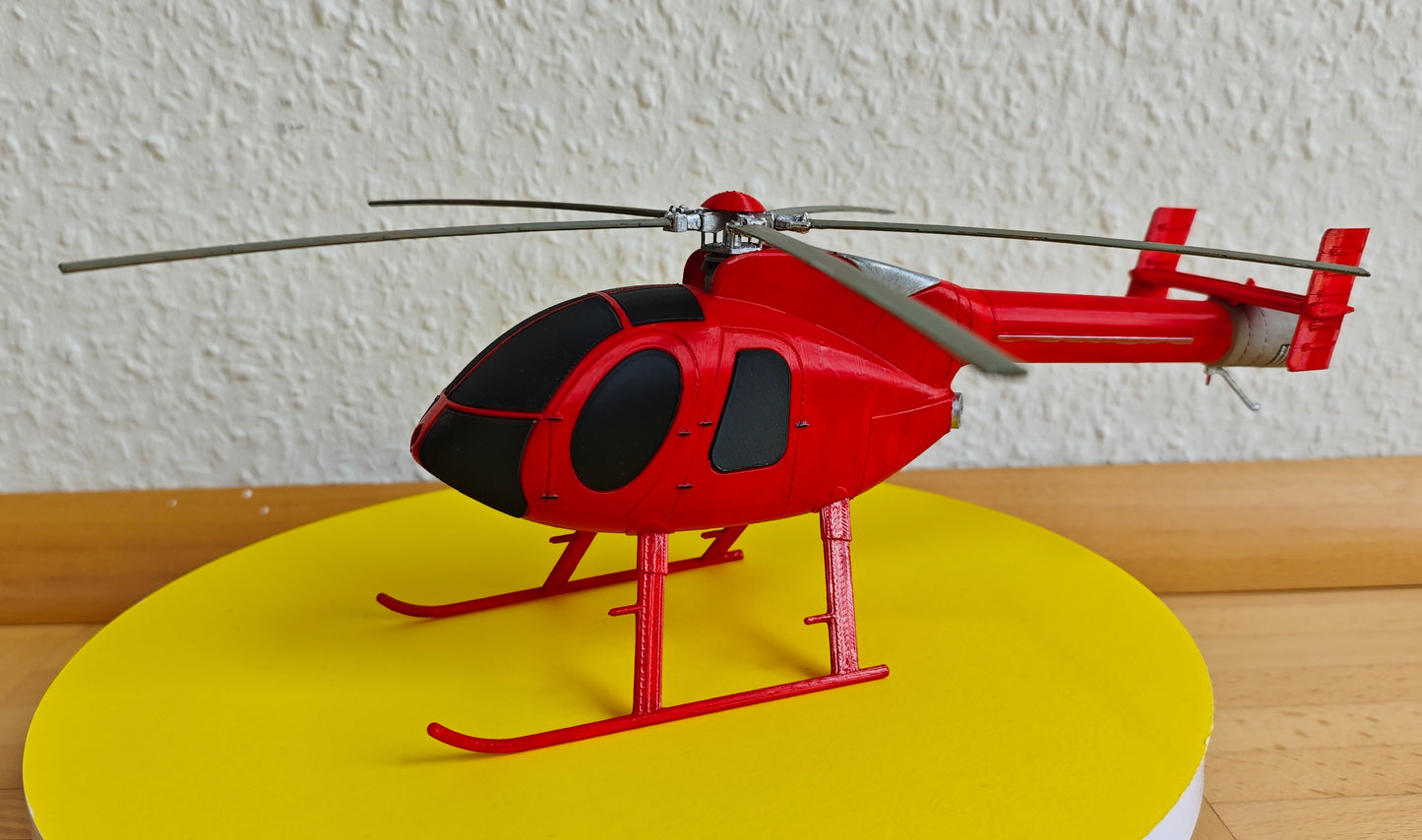 MD520 helicopter model kit