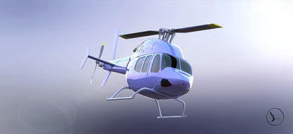 Bell429 fun scale fuselages for fly wing mechanic