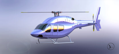 Bell429 fun scale fuselages for fly wing mechanic