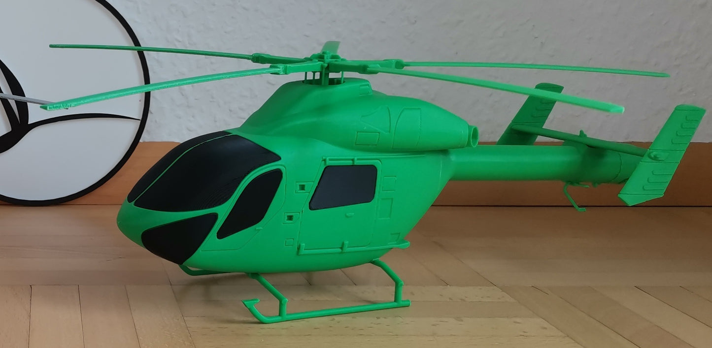 MD900 Explorer helicopter model kit