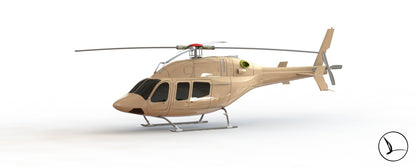 Bell429 helicopter model kit