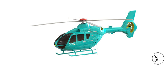 EC135 (H135) helicopter model kit