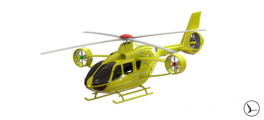 EC135 speed (from matchbox movie) helicopter model kit