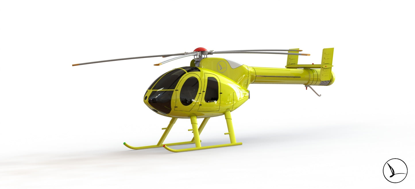 MD520 helicopter model kit