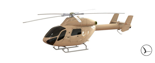 MD900 Explorer helicopter model kit